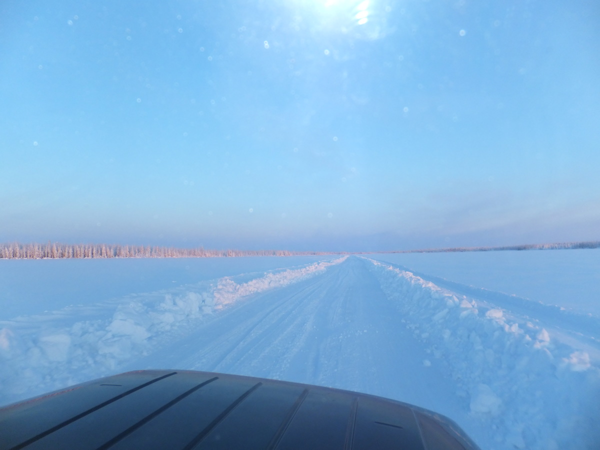 Автозимник до поселка Андрюшкино открыт!