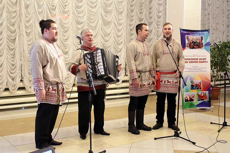 Молодежный ансамбль "Ямская гармонь" отпраздновал годовщину создания