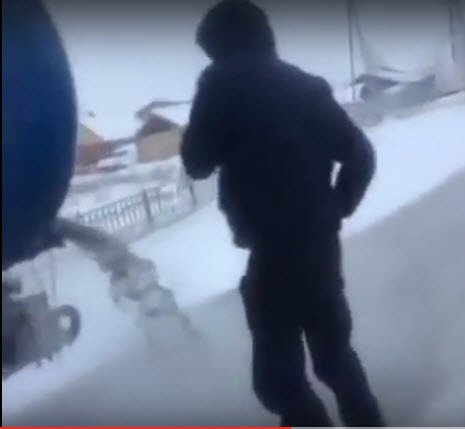 Установлен предприниматель, сливавший фекалии на дорогу (+видео)