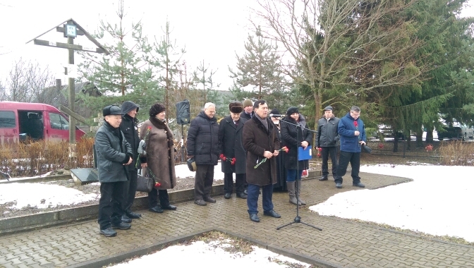 На озере Ильмень в Новгородской области почтили память воинов-якутян