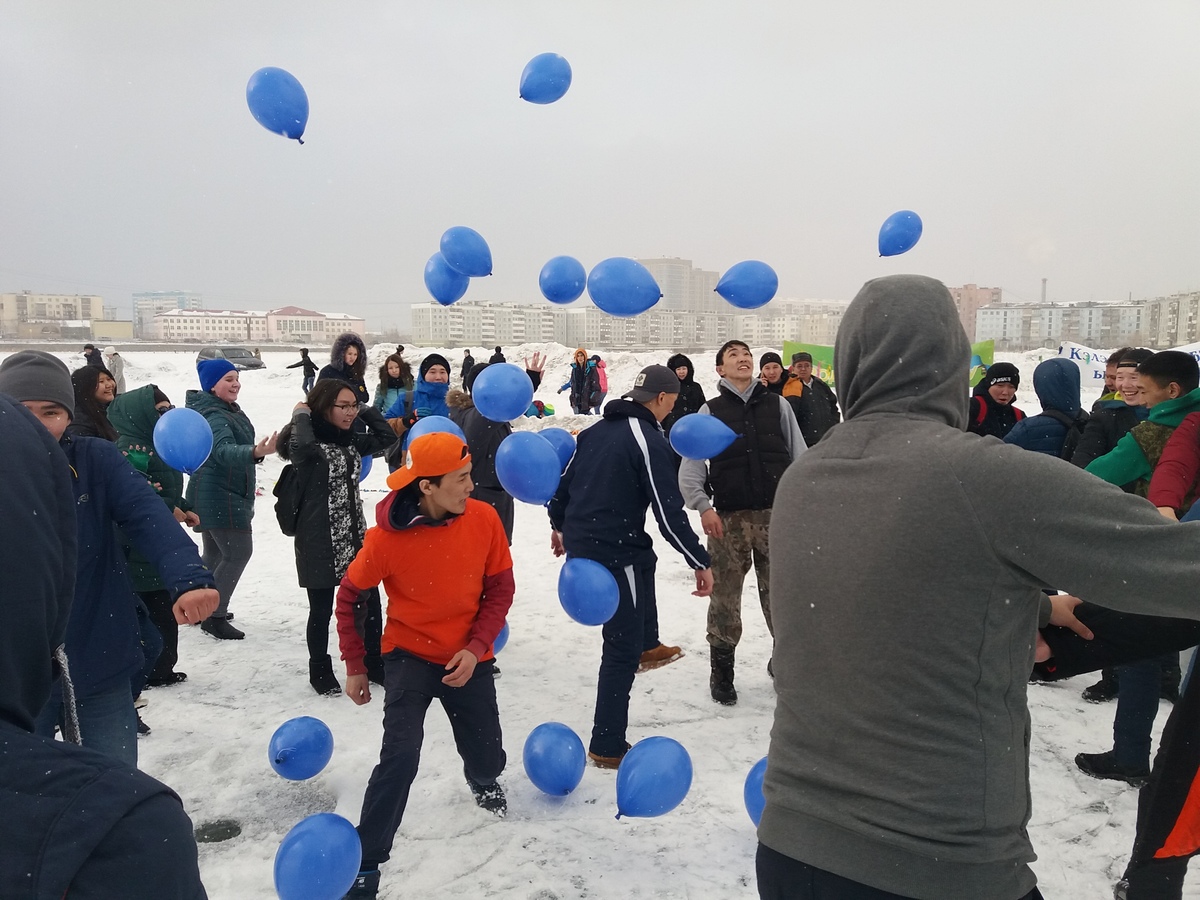 Акция День Воды на озере Сайсары