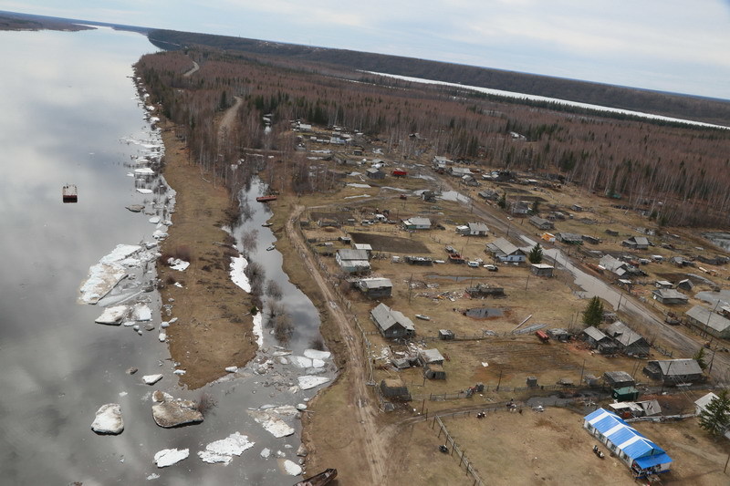 Паводок в центральной Якутии завершился