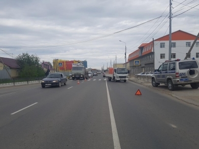 В Якутске грузовик наехал на 78-летнюю женщину