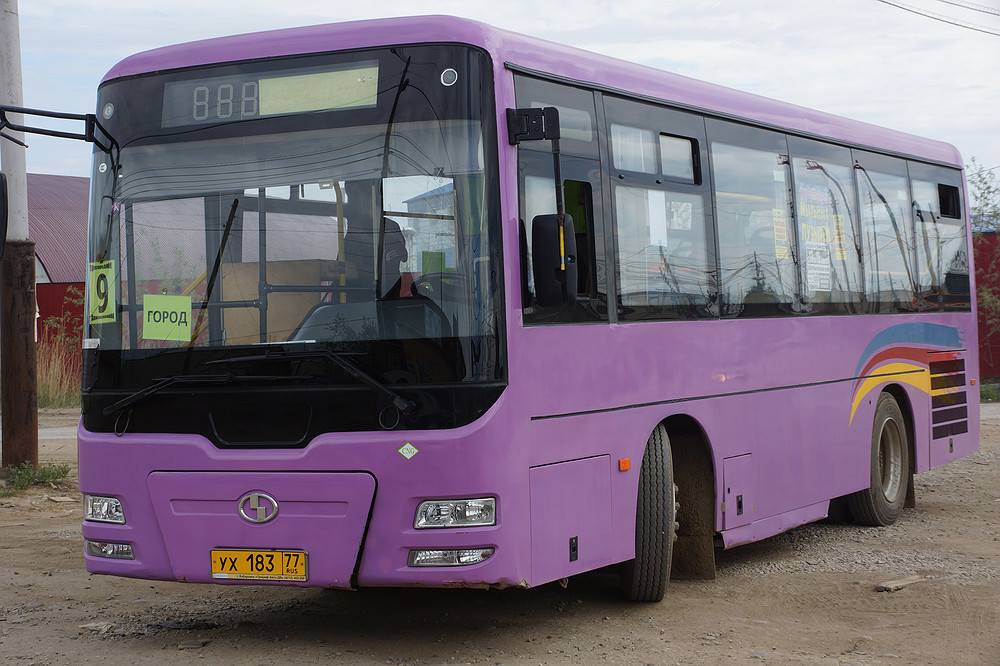 В Якутске внедрен новый автобусный маршрут №9