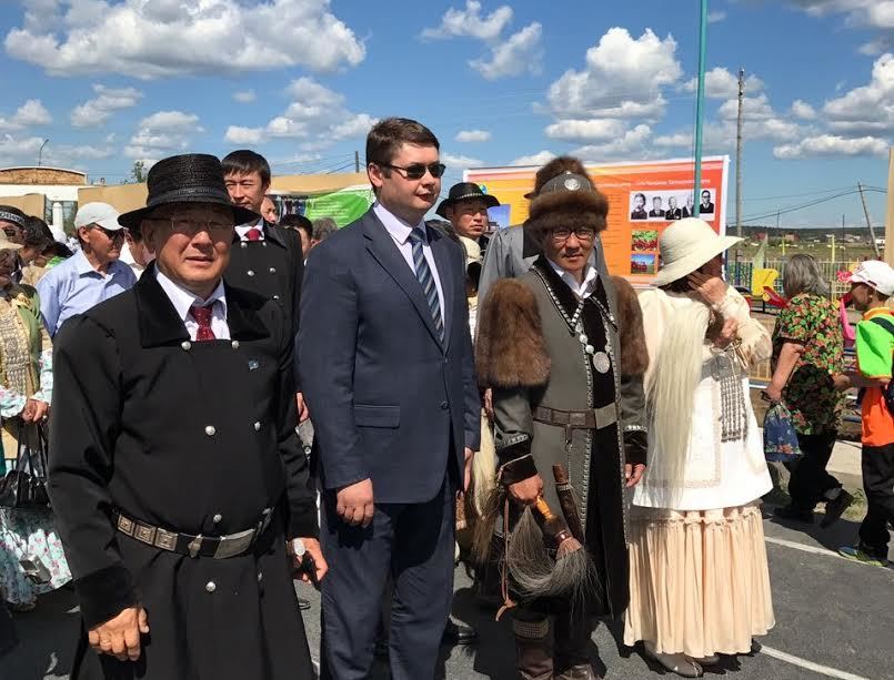 Евгений Чекин посетил Ысыах в Татте