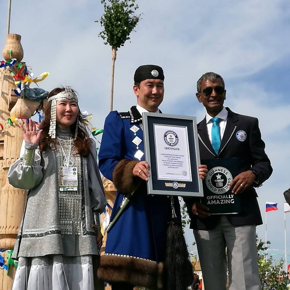 На Ысыахе Туймаады установлен рекорд Гиннесса