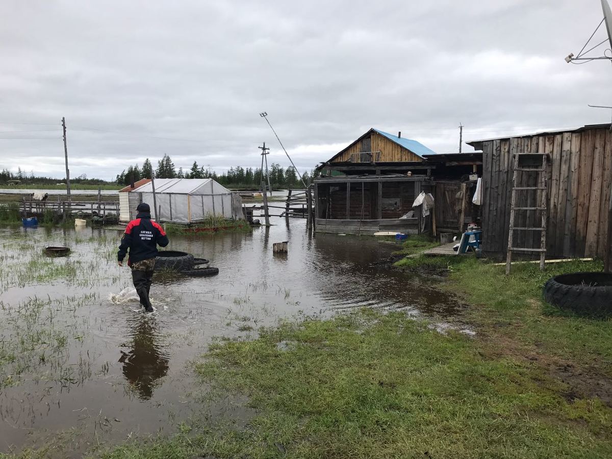Падения уровня воды в среднеколымских селах Сватай и Аргахтах не предвидится