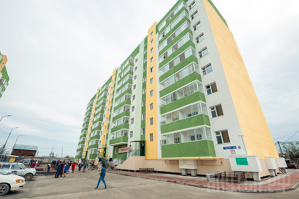 В Якутске завершена программа по переселению из аварийного жилья