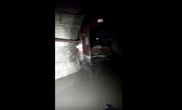 В Сети появилось видео, снятое в шахте рудника "Мир"