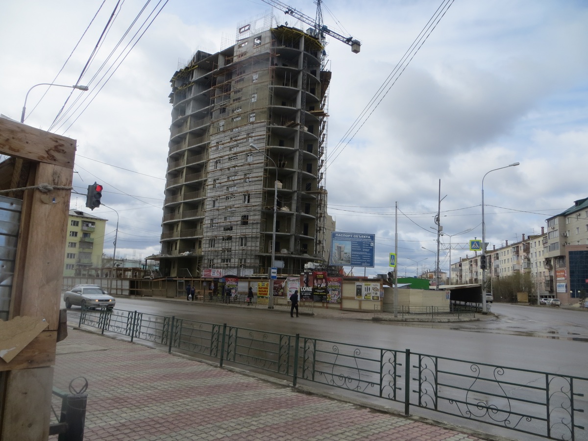 «Золотая башня» в Якутске не пострадала