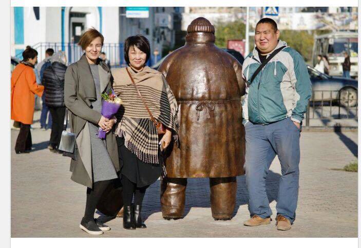 В Якутске открылся арт-объект «Дворник»