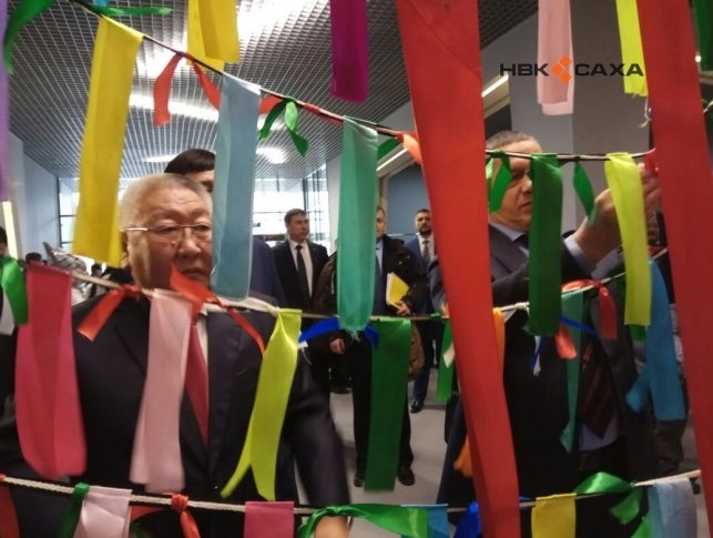 Юрий Трутнев и Егор Борисов торжественно открыли новый мультимедийный музей в Якутске