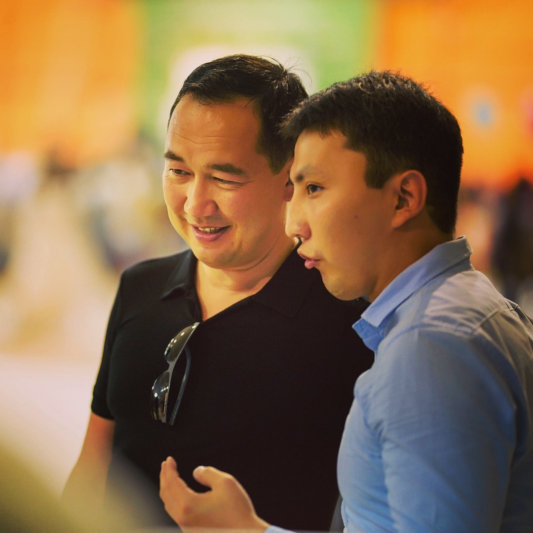 Баир вместе с мэром Якутска