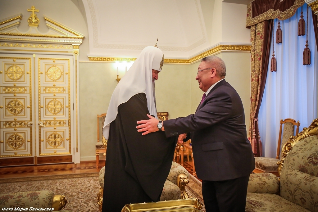 Егор Борисов встретился с Патриархом Московским и всея Руси Кириллом