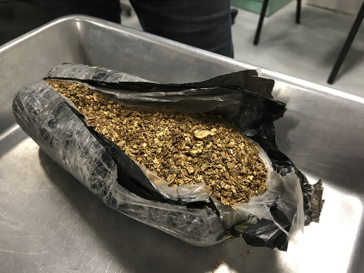 В Якутии пресечен вывоз нелегального промышленного золота