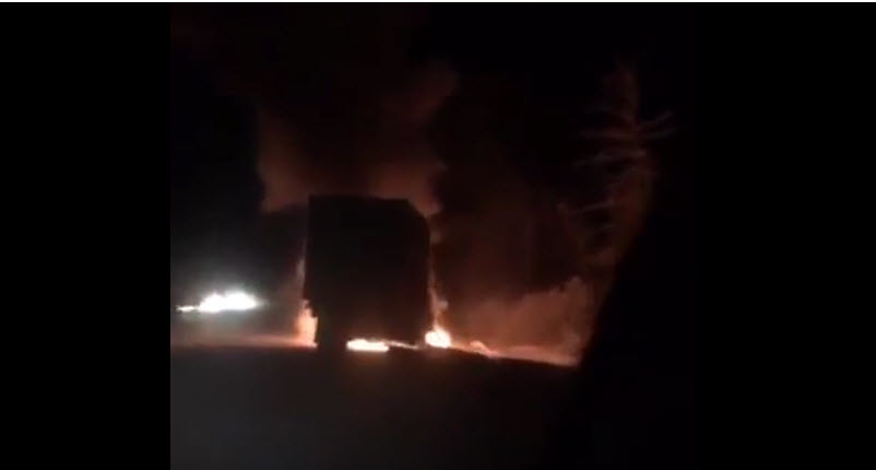 В Якутии грузовик столкнулся с микроавтобусом (+видео)