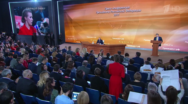 Путин раскритиковал лозунг Собчак "Против всех"