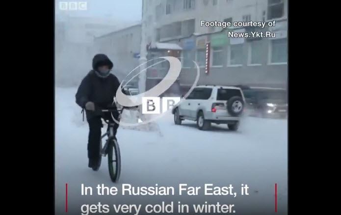 Канал BBC News показал видеосюжет о Якутске (видео)