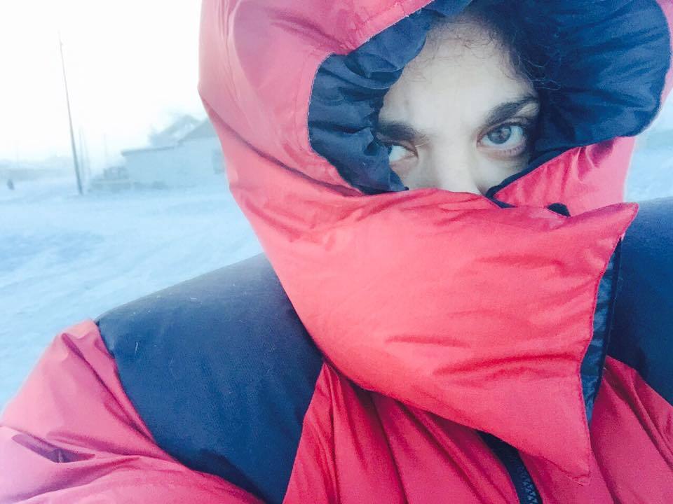 Французских путешественников подкосили сильные морозы в Якутии