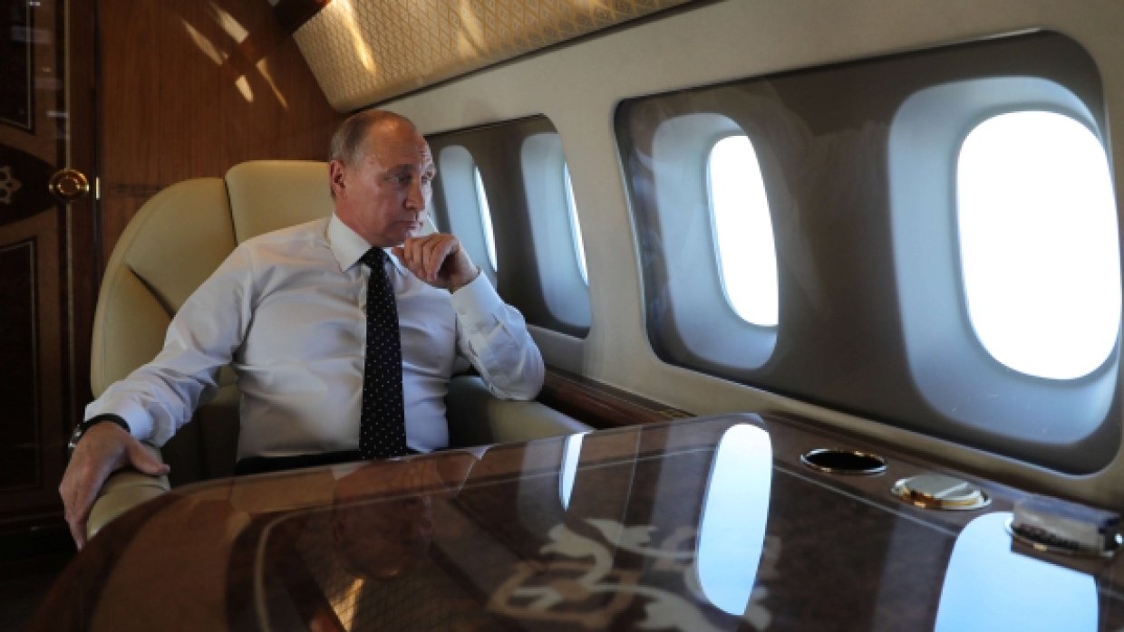 Путин прилетел в Хакасию, где отдохнет несколько дней