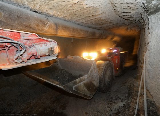 В Мирном на руднике «Интернациональный» вспыхнул пожар