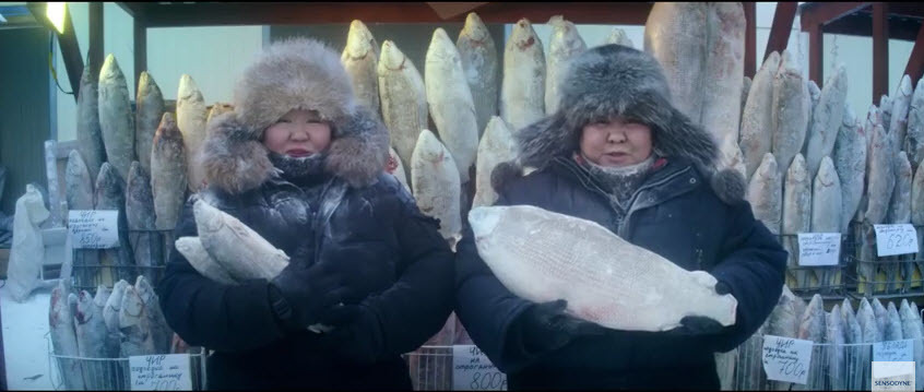 В Якутии сняли рекламу зубной пасты
