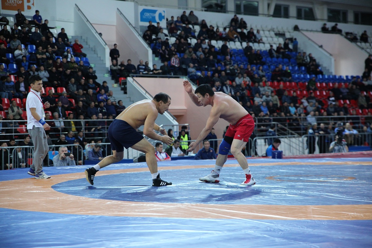 Завершился V Открытый республиканский турнир МВД Якутии по борьбе хапсагай