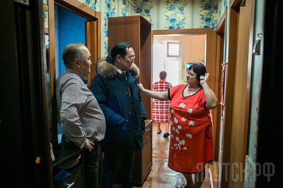 Жильцы аварийного дома в Мархе въедут в новые квартиры