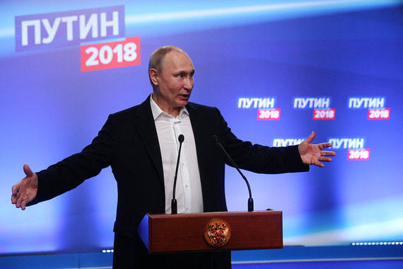 Владимир Путин набирает более 76 процентов