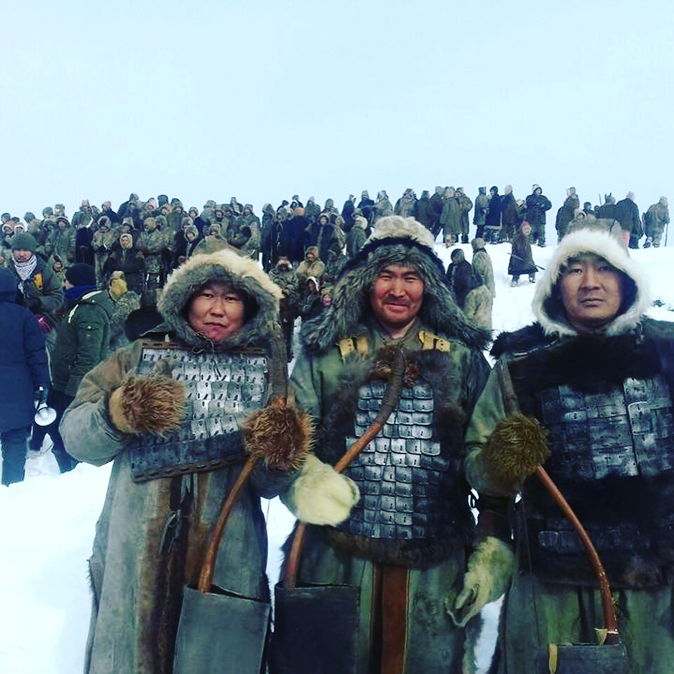 Фотофакт: В Якутии проходят съемки самых масштабных батальных сцен исторического фильма "Тыгын Дархан"