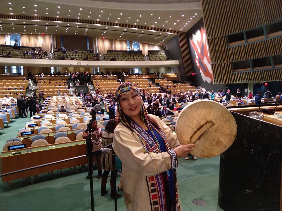 Певица Саина из Якутии открыла 17-ю сессию ООН по вопросам коренных народов