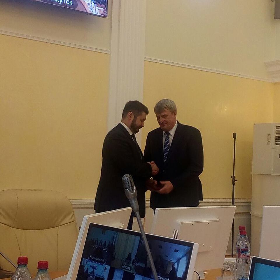 Александр Подголов награжден знаком отличия Якутии "Гражданская доблесть"