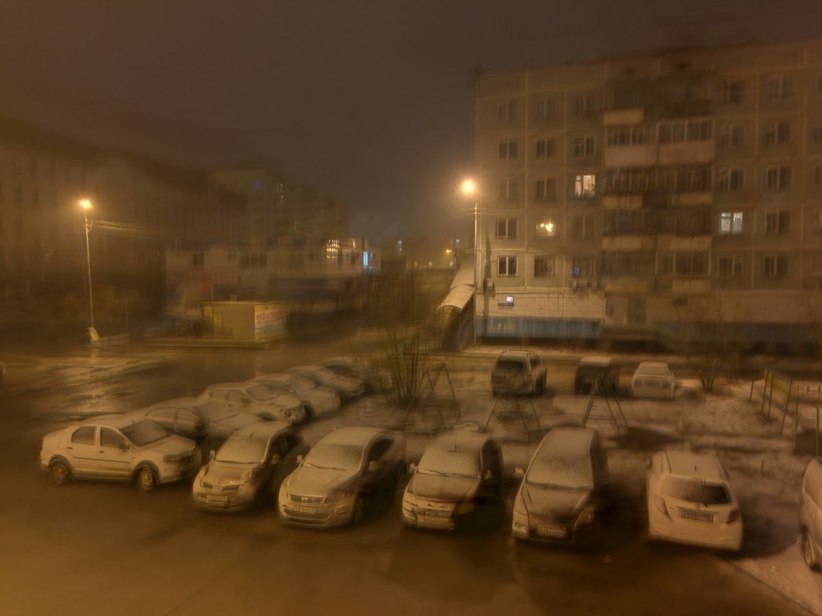 Фотофакт: 9 мая Якутск накрыло снегом