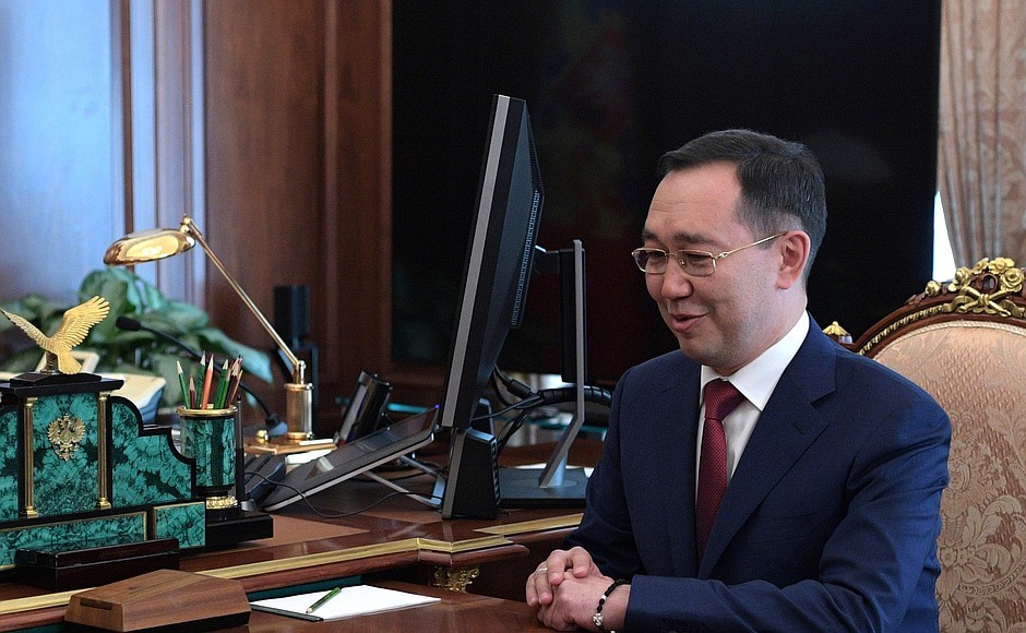 Айсен Николаев назначен врио главы Якутии