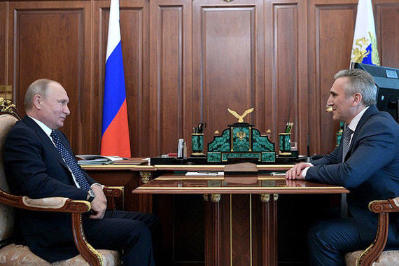 Путин назначил врио губернатора Тюменской области