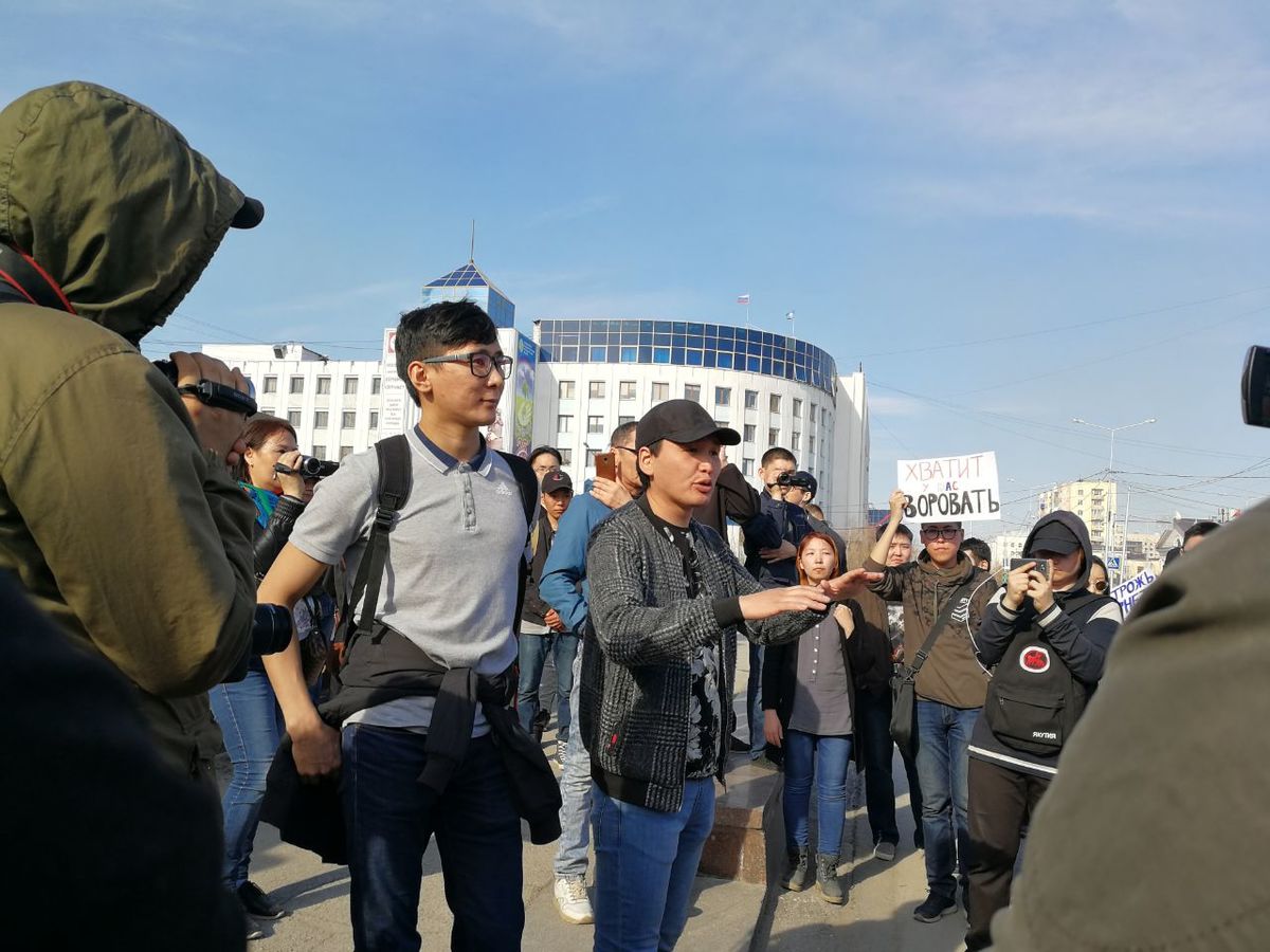 В Якутском городском суде рассматриваются дела участников акции протеста
