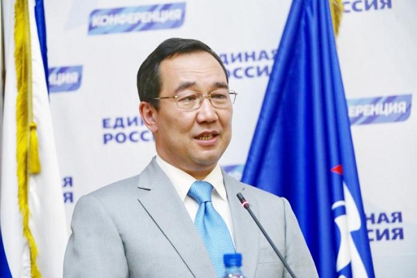 Партия выдвинула Айсена Николаева в кандидаты на должность главы Якутии