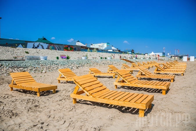 Якутский городской пляж готовится к купальному сезону