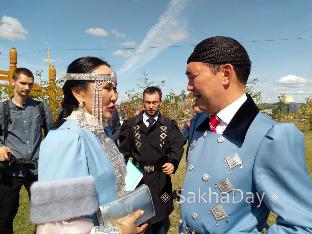 Фотофакт: наряд первой пары Якутии на Ысыахе Туймаады