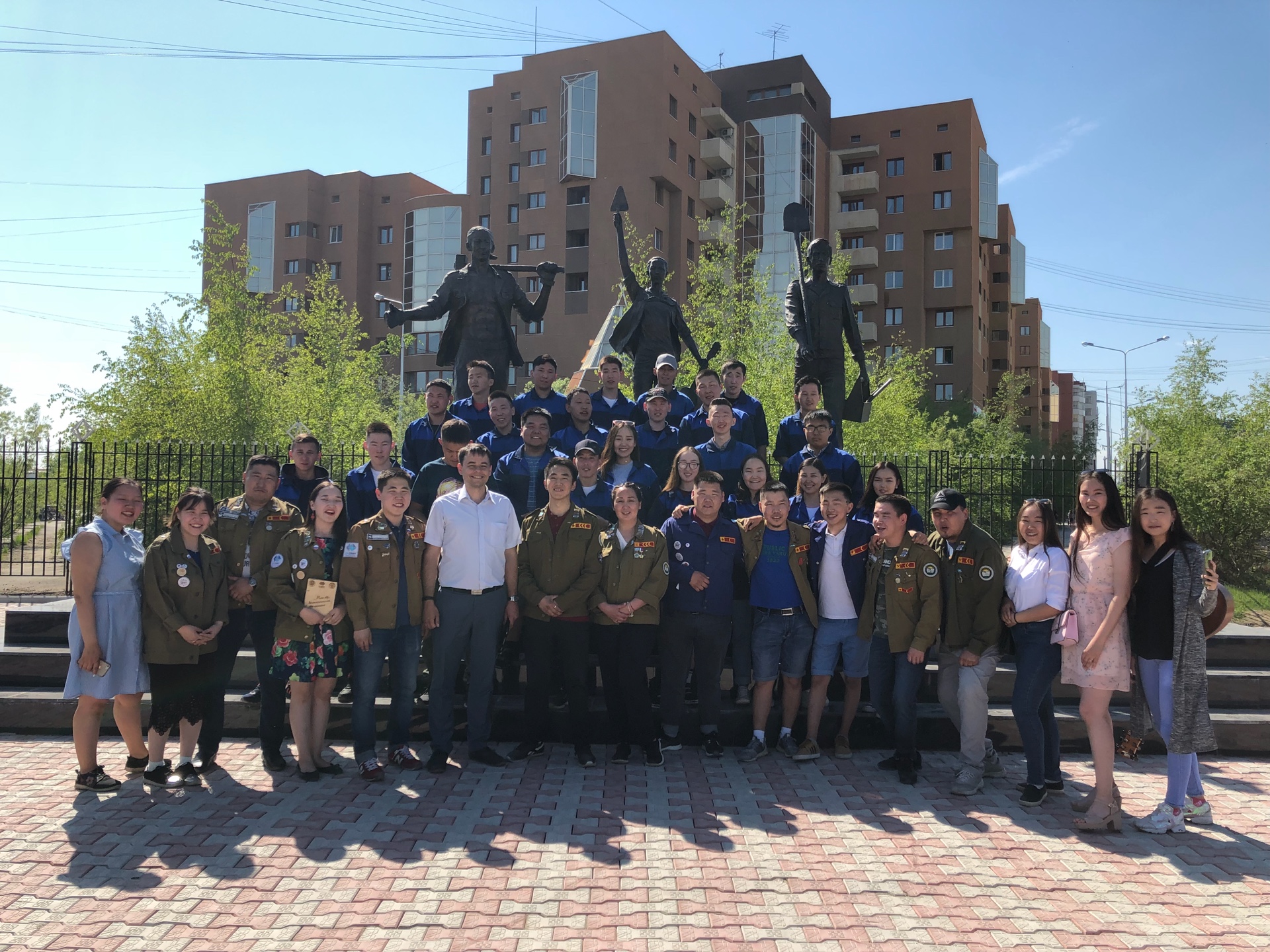 Студотряды отправились восстанавливать Амгу