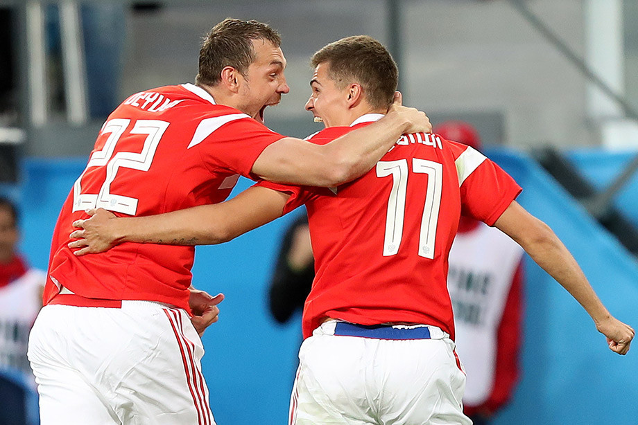 Сборная России обыграла Египет и остановилась в шаге от выхода в плей-офф ЧМ