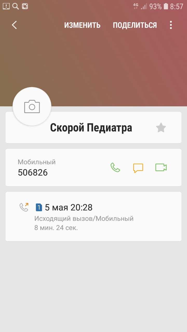 5 мая Юлия звонила и в скорую и к педиатру