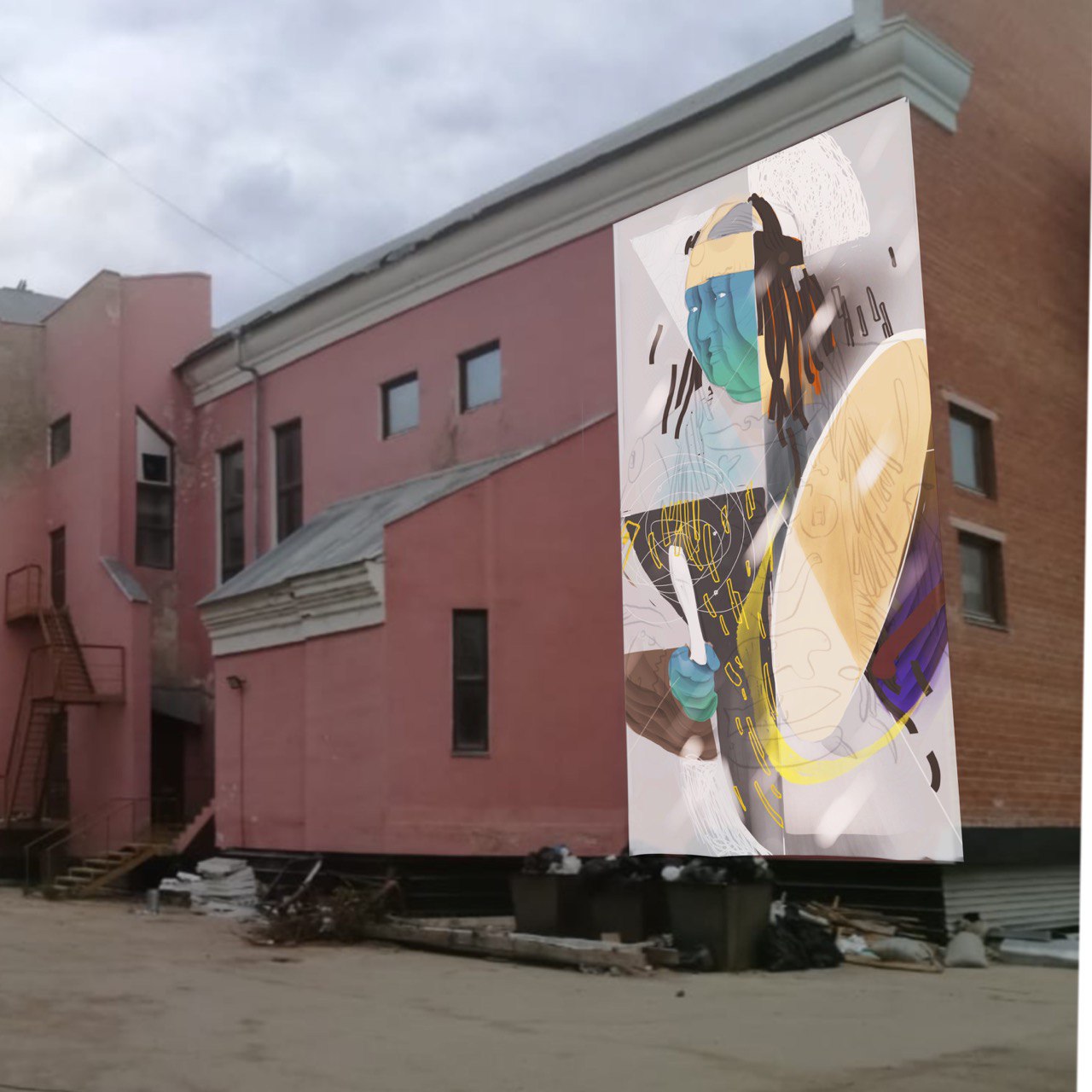 Замминистра культуры Якутии опубликовал еще один макет Адно, предложенный для бывшей церкви в Якутске