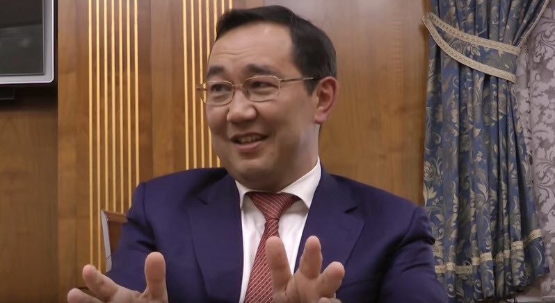 "Якутов называли "евреями Сибири", - Айсен Николаев дал интервью израильскому телеканалу (видео)