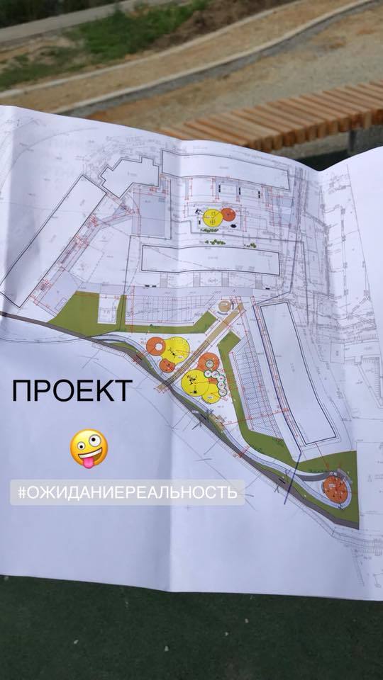 На проекте велодорожка вполне ровная