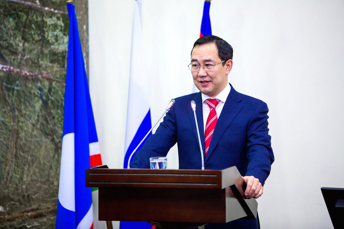 Айсен  Николаев находится в рабочей командировке в Москве