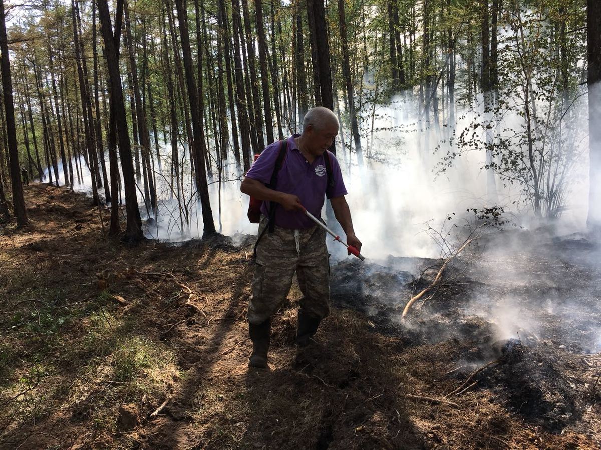 Якутск окутал дым от пожаров в вилюйских улусах и Красноярского края
