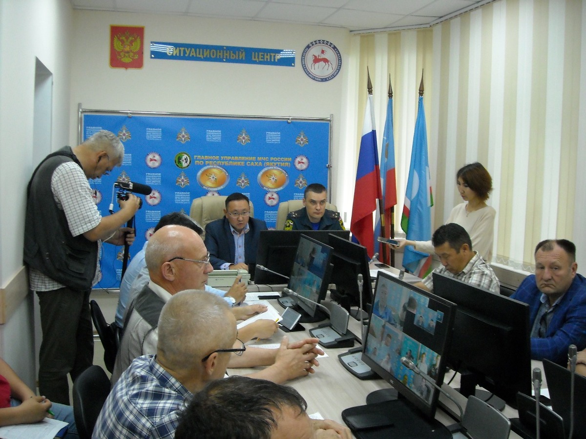 На заседании КЧС в Якутске обсудили прохождение пожароопасного сезона 2018 года