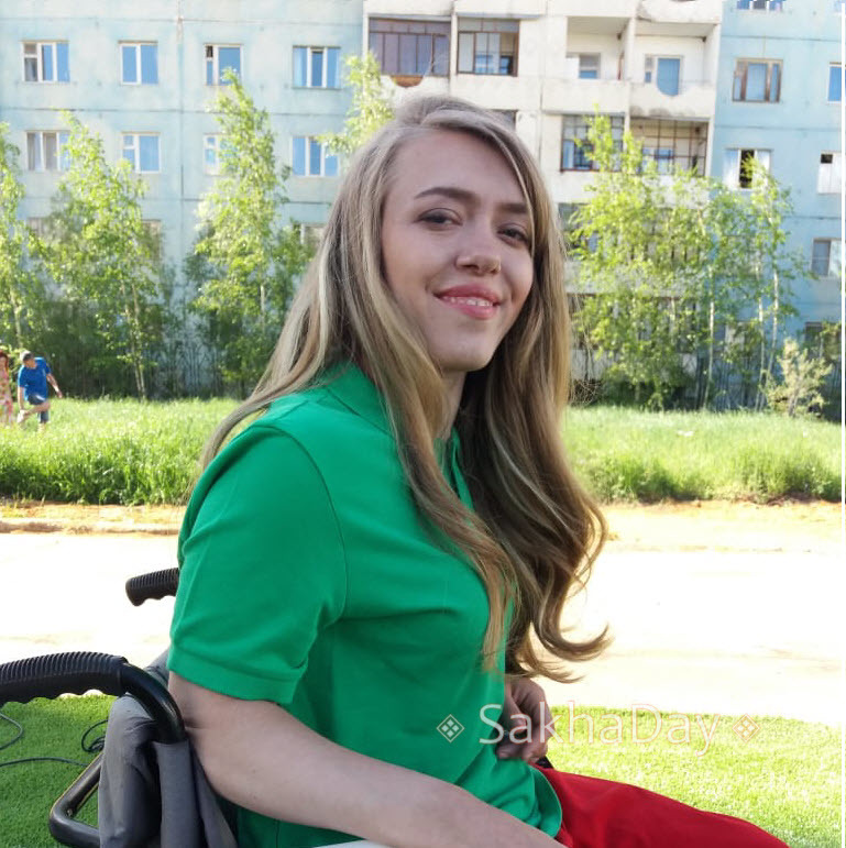 Любовь Медянникова будет представлять Якутию на Всероссийском конкурсе красоты для девушек на колясках