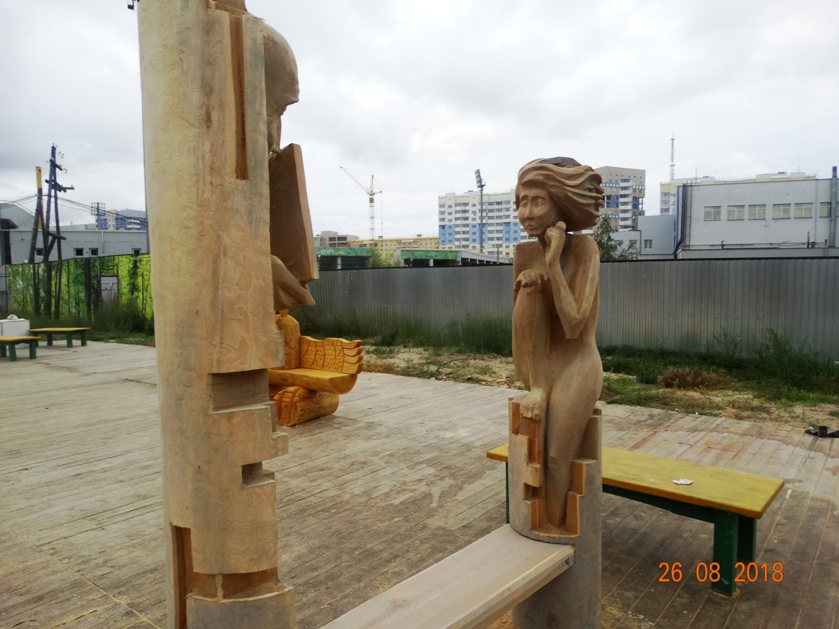 "Лесная сказка": 13 эксклюзивных скамеек ко Дню города